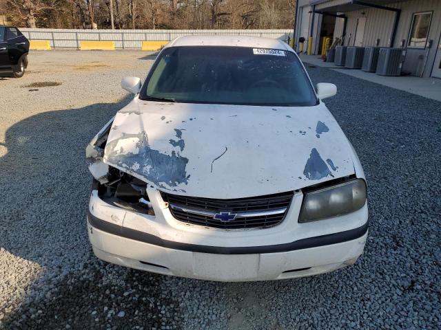 2G1WF52E639286325 - 2003 CHEVROLET IMPALA WHITE photo 5