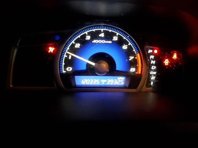 2HGFG12918H542711 - 2008 HONDA CIVIC EXL შავი ფოტო 9