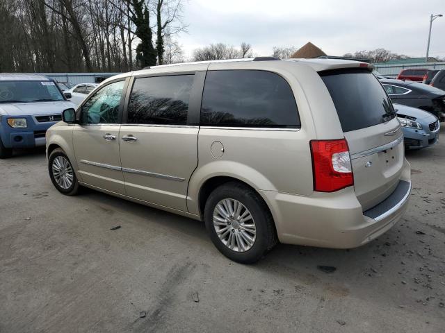 2C4RC1GG6DR534641 - 2013 CHRYSLER TOWN & COU LIMITED BEIGE photo 2