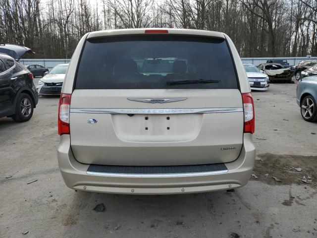 2C4RC1GG6DR534641 - 2013 CHRYSLER TOWN & COU LIMITED BEIGE photo 6