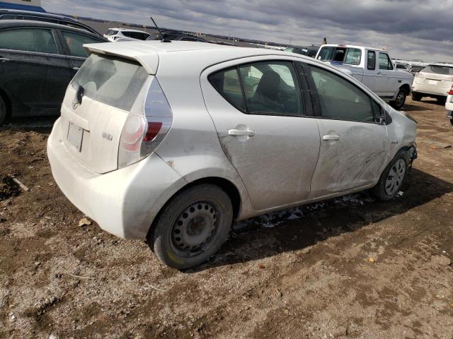 JTDKDTB32C1509169 - 2012 TOYOTA PRIUS C WHITE photo 3