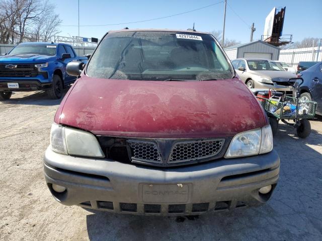 1GMDV33E05D112319 - 2005 PONTIAC MONTANA LUXURY MAROON photo 5