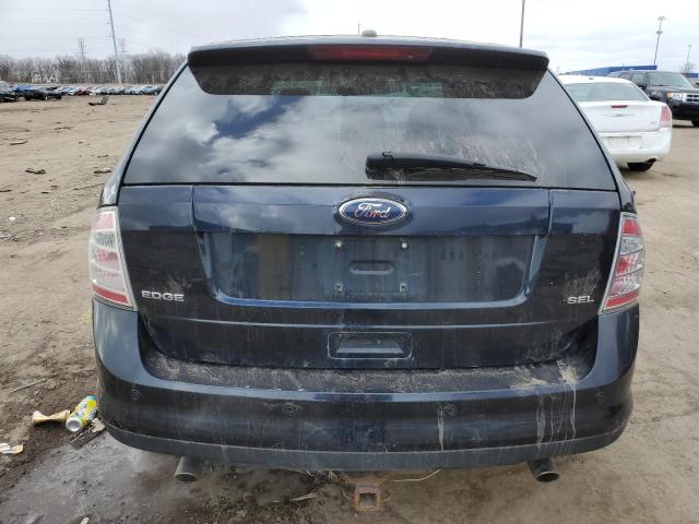 2FMDK38C48BA69923 - 2008 FORD EDGE SEL BLUE photo 6