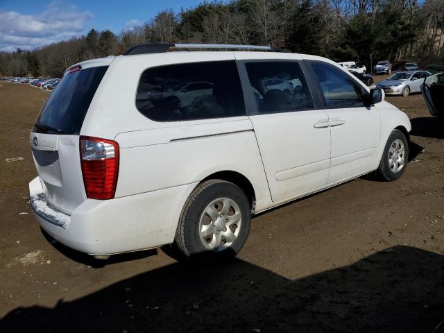 KNDMB233196307149 - 2009 KIA SEDONA EX WHITE photo 3