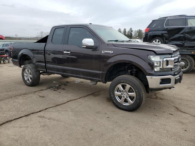 1FTFX1E52JFA58450 - 2018 FORD F150 SUPER CAB MAROON photo 4