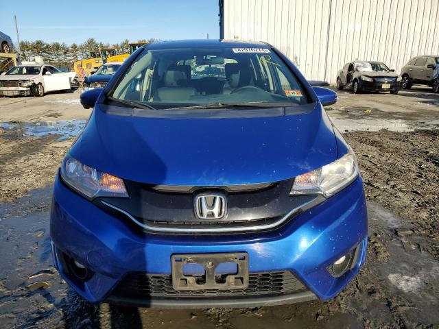 JHMGK5H83HS009600 - 2017 HONDA FIT EX BLUE photo 5