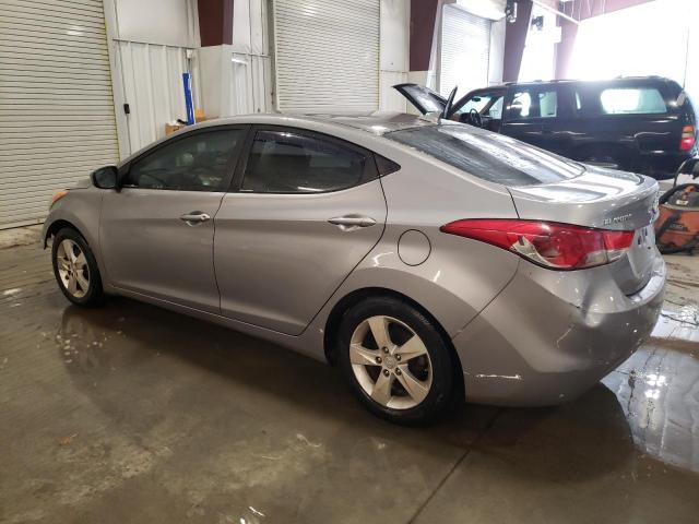 KMHDH4AE6CU187426 - 2012 HYUNDAI ELANTRA GLS SILVER photo 2