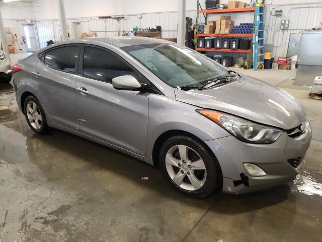 KMHDH4AE6CU187426 - 2012 HYUNDAI ELANTRA GLS SILVER photo 4