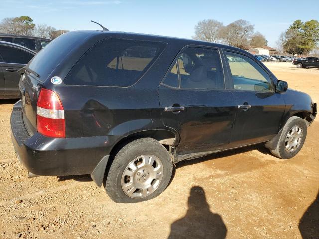 2HNYD18262H547057 - 2002 ACURA MDX BLACK photo 3