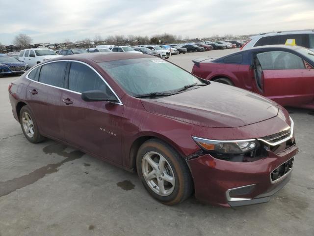 1G1ZB5ST7GF269666 - 2016 CHEVROLET MALIBU LS BURGUNDY photo 4