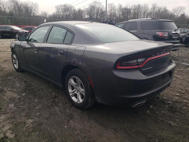 2C3CDXBG2KH504914 - 2019 DODGE CHARGER SXT GRAY photo 2