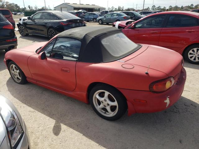 JM1NB3538Y0142144 - 2000 MAZDA MX-5 MIATA BASE RED photo 2