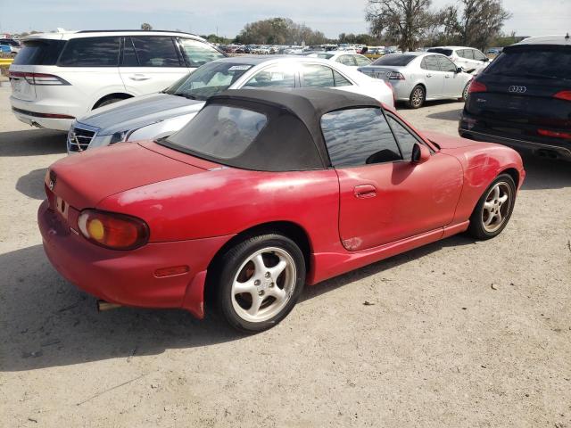 JM1NB3538Y0142144 - 2000 MAZDA MX-5 MIATA BASE RED photo 3