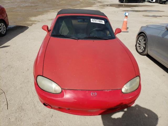 JM1NB3538Y0142144 - 2000 MAZDA MX-5 MIATA BASE RED photo 5