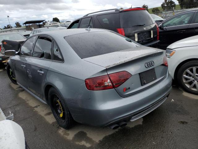 WAUBGAFL7BA135840 - 2011 AUDI S4 PREMIUM PLUS GRAY photo 2