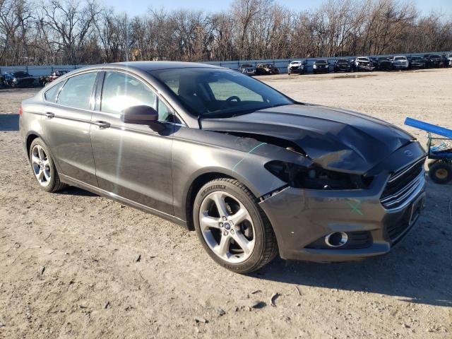 3FA6P0G79GR386362 - 2016 FORD FUSION S GRAY photo 4