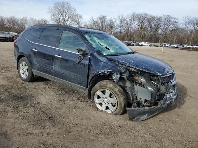 1GNKVGED0BJ389399 - 2011 CHEVROLET TRAVERSE LT BLUE photo 4