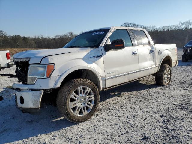 1FTFW1ET4BFC86162 - 2011 FORD F150 SUPERCREW WHITE photo 1
