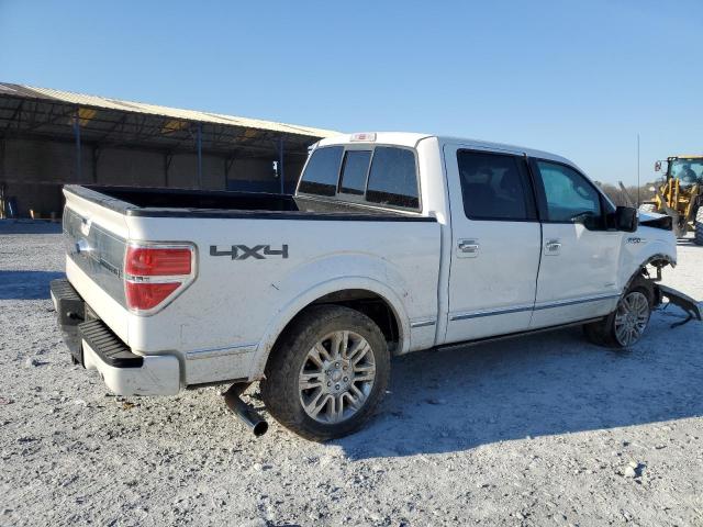 1FTFW1ET4BFC86162 - 2011 FORD F150 SUPERCREW WHITE photo 3