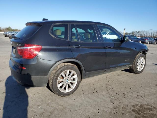 5UXWX9C56E0D36858 - 2014 BMW X3 XDRIVE28I BLACK photo 3