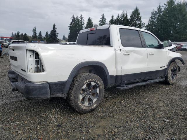 1C6SRFLT9KN811302 - 2019 RAM 1500 REBEL WHITE photo 3