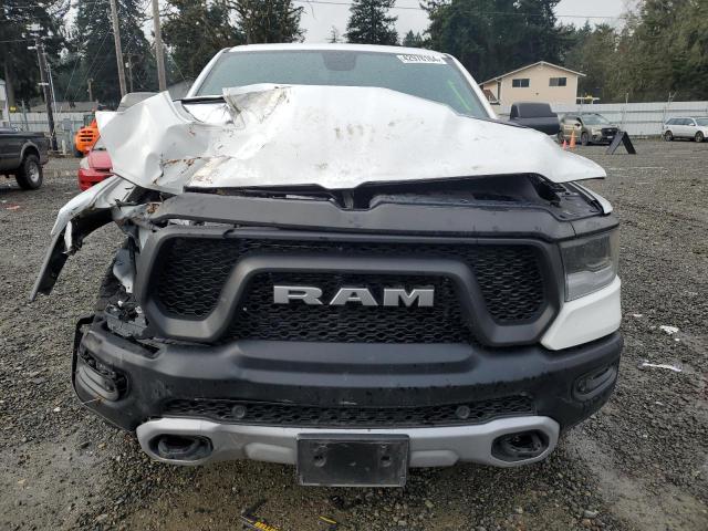 1C6SRFLT9KN811302 - 2019 RAM 1500 REBEL WHITE photo 5