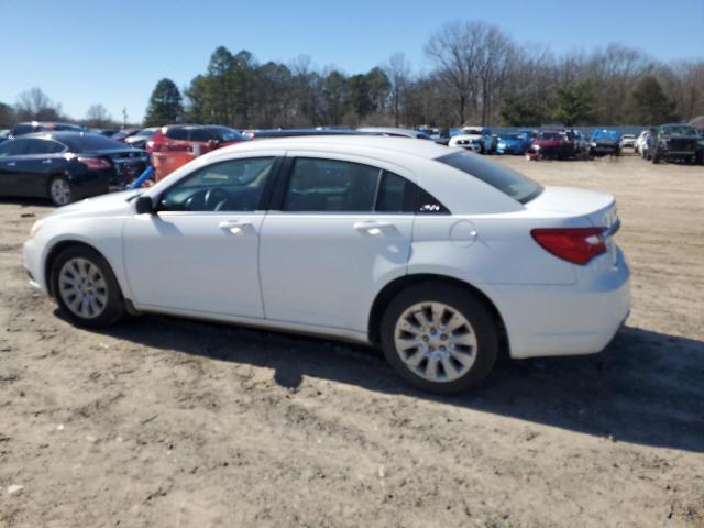 1C3CCBAG6DN721884 - 2013 CHRYSLER 200 LX WHITE photo 2