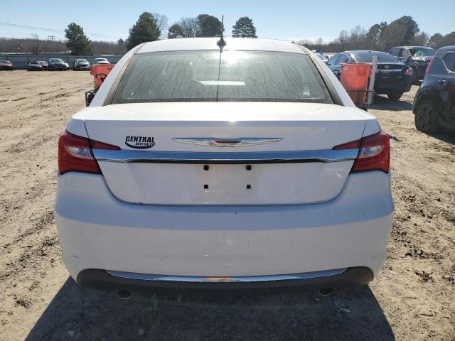 1C3CCBAG6DN721884 - 2013 CHRYSLER 200 LX WHITE photo 6