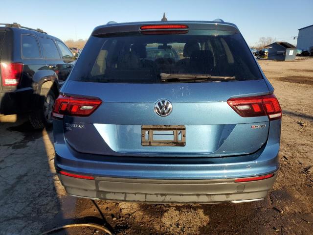 3VV2B7AX0KM068971 - 2019 VOLKSWAGEN TIGUAN SE BLUE photo 6