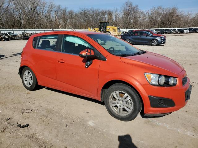 1G1JC6SH2C4103315 - 2012 CHEVROLET SONIC LT ORANGE photo 4