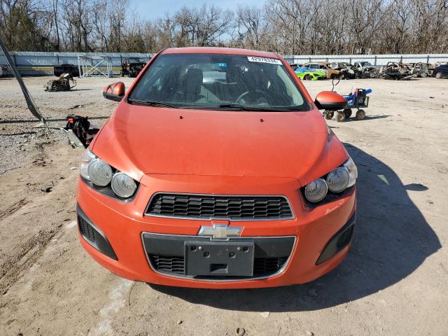 1G1JC6SH2C4103315 - 2012 CHEVROLET SONIC LT ORANGE photo 5