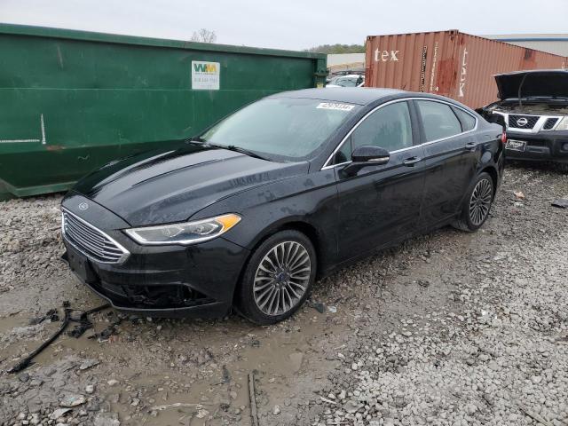 3FA6P0H93HR111927 - 2017 FORD FUSION SE BLACK photo 1