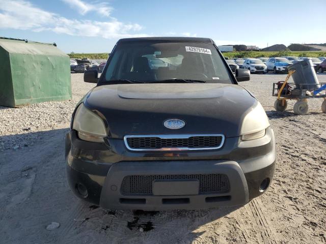 KNDJT2A17A7137475 - 2010 KIA SOUL BLACK photo 5