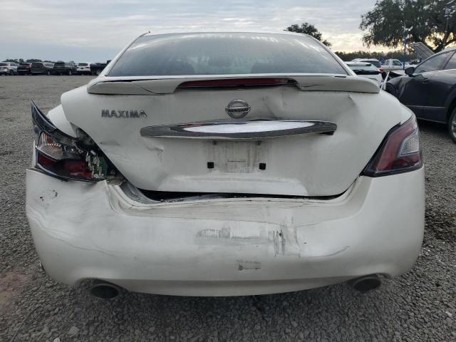 1N4AA5AP0CC820601 - 2012 NISSAN MAXIMA S WHITE photo 6