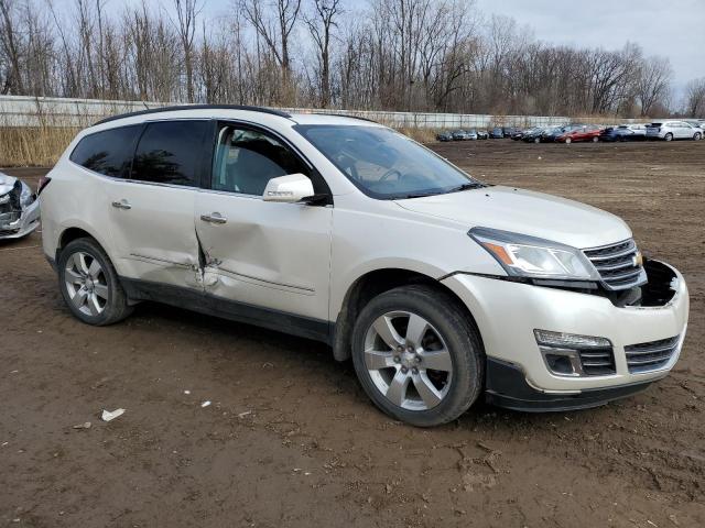 1GNKRJKD2EJ171278 - 2014 CHEVROLET TRAVERSE LTZ WHITE photo 4