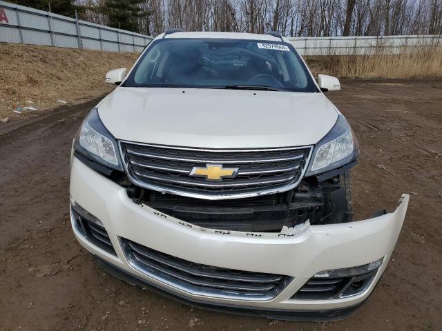 1GNKRJKD2EJ171278 - 2014 CHEVROLET TRAVERSE LTZ WHITE photo 5