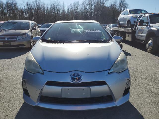 JTDKDTB33C1003852 - 2012 TOYOTA PRIUS C SILVER photo 5