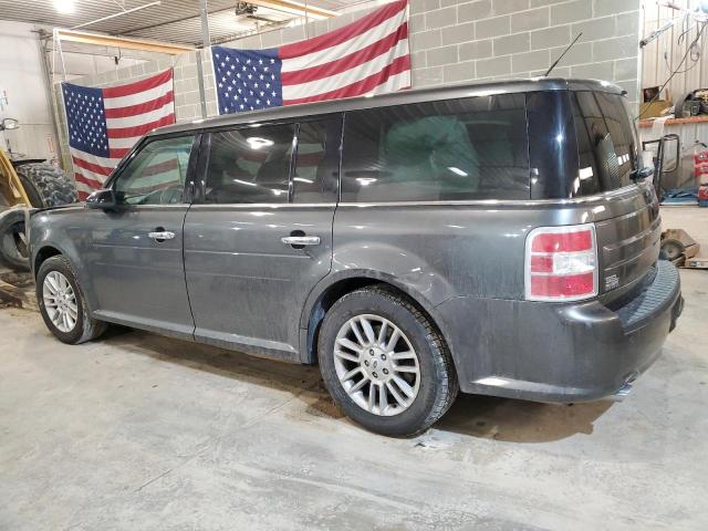 2FMGK5C88JBA10021 - 2018 FORD FLEX SEL GRAY photo 2