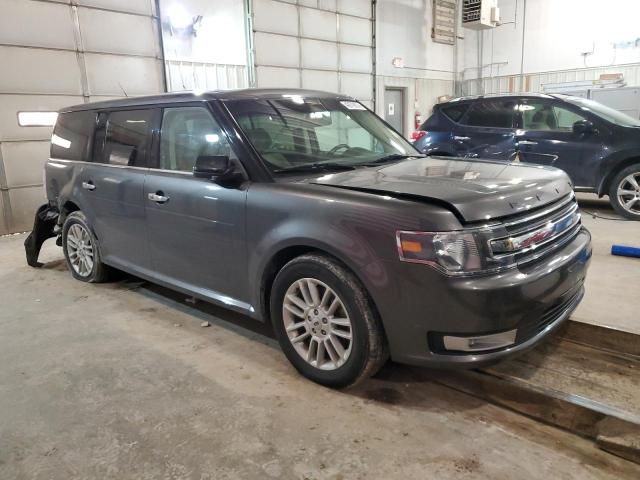 2FMGK5C88JBA10021 - 2018 FORD FLEX SEL GRAY photo 4