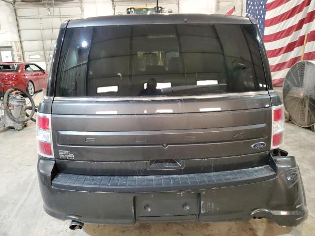 2FMGK5C88JBA10021 - 2018 FORD FLEX SEL GRAY photo 6