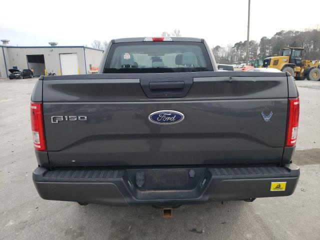 1FTEX1EP4GFB66025 - 2016 FORD F150 SUPER CAB GRAY photo 6