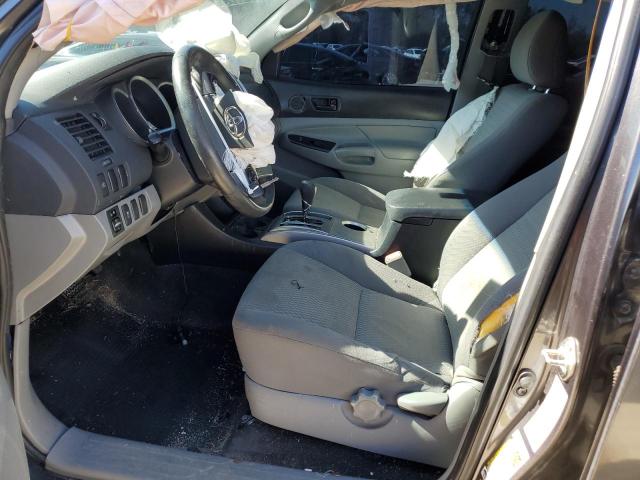 3TMJU4GN8FM180898 - 2015 TOYOTA TACOMA DOUBLE CAB PRERUNNER GRAY photo 7