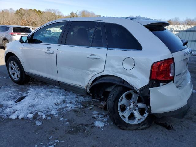 2FMDK4KC7BBB28940 - 2011 FORD EDGE LIMITED WHITE photo 2