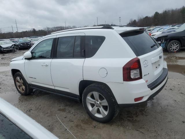 1C4NJDEB7ED908255 - 2014 JEEP COMPASS LATITUDE WHITE photo 2