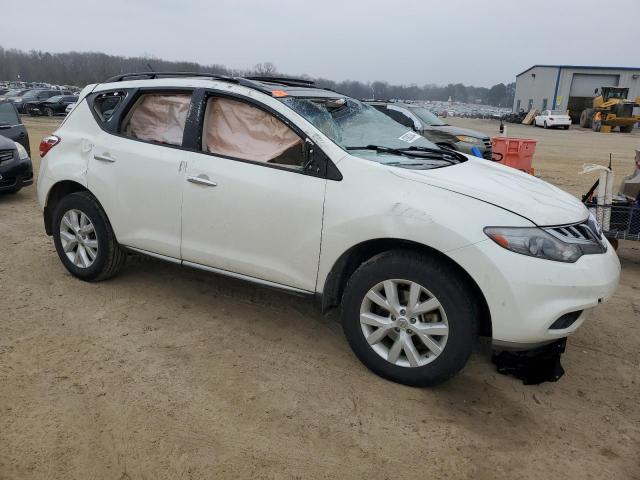 JN8AZ1MU4BW065614 - 2011 NISSAN MURANO S WHITE photo 4