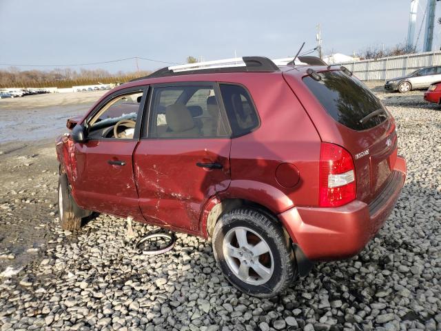 KM8JM12B18U736474 - 2008 HYUNDAI TUCSON GLS RED photo 2