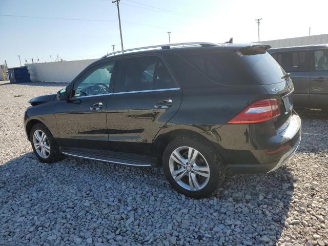 4JGDA5HB1DA210488 - 2013 MERCEDES-BENZ ML 350 4MATIC BLACK photo 2