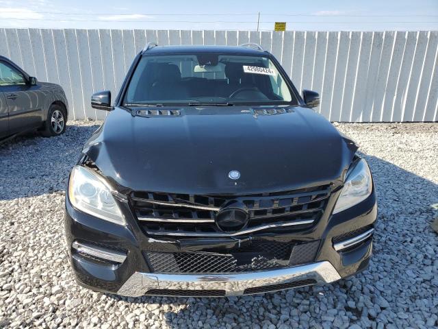 4JGDA5HB1DA210488 - 2013 MERCEDES-BENZ ML 350 4MATIC BLACK photo 5