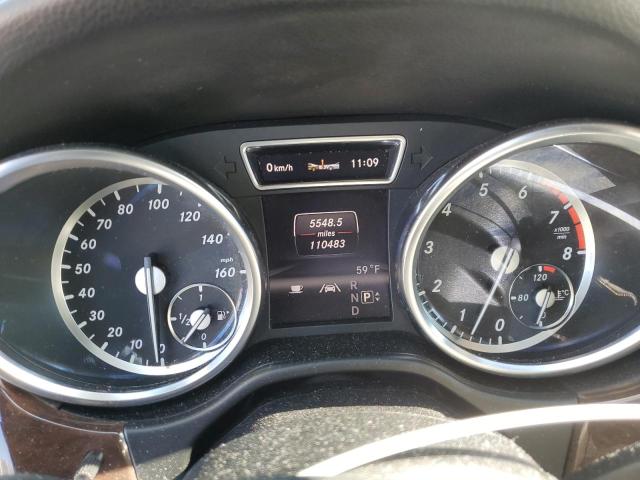 4JGDA5HB1DA210488 - 2013 MERCEDES-BENZ ML 350 4MATIC BLACK photo 9