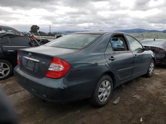 4T1BE32K34U374266 - 2004 TOYOTA CAMRY LE GREEN photo 3